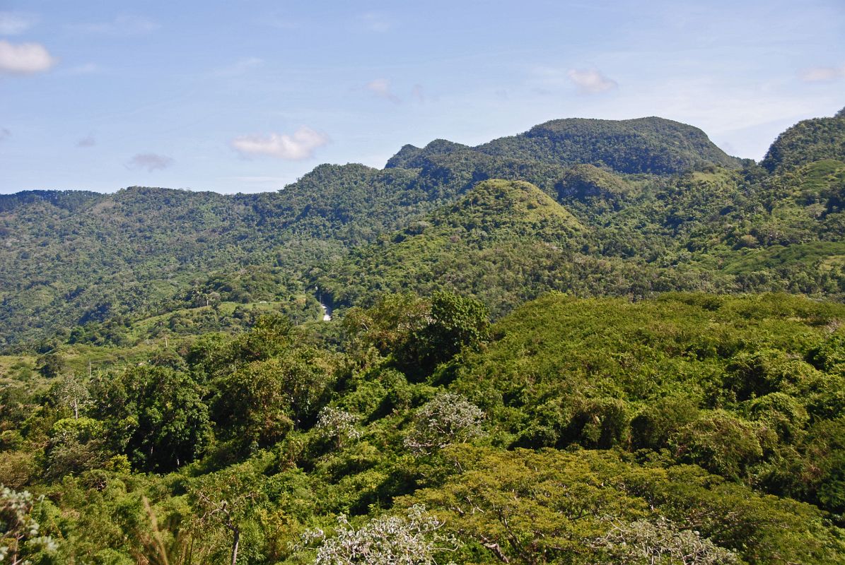 62 Cuba - Trinidad - Sierra del Escambray - View Towards Topes de Collantes